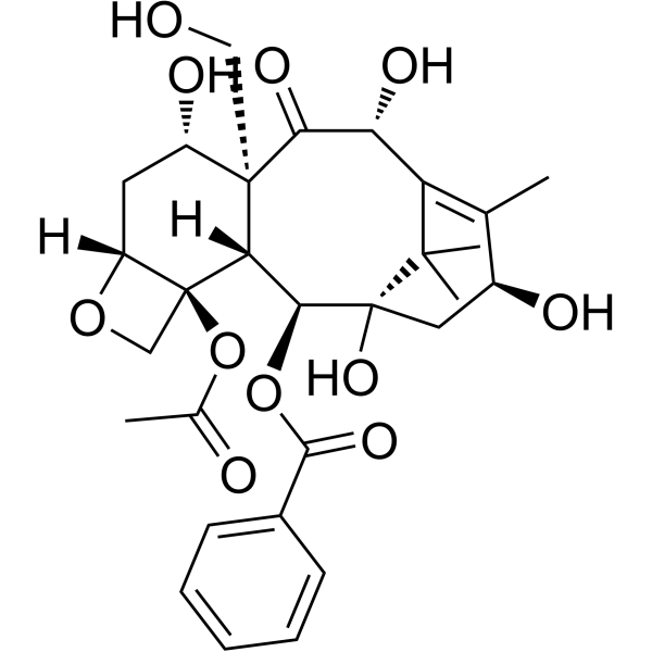 19-Hydroxy-10-deacetylbaccatin III Chemical Structure