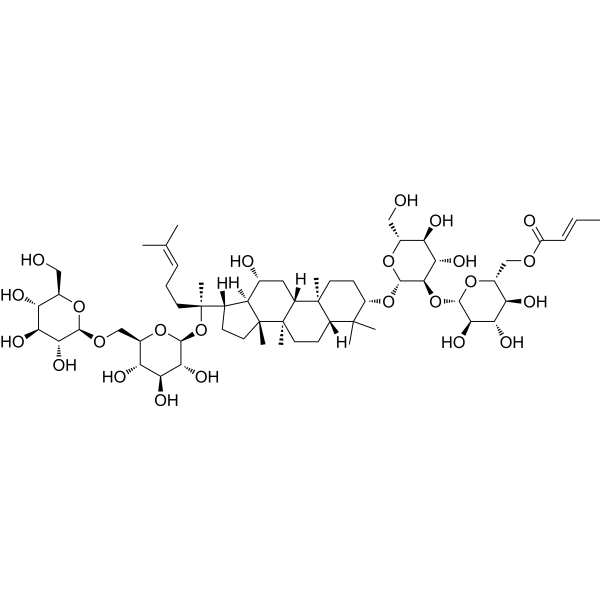 Ginsenoside Ra6 Chemical Structure