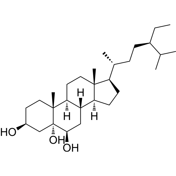Sitostanetriol Chemical Structure