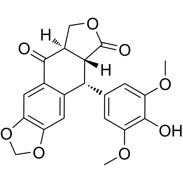 4'-Demethylpodophyllotoxone Chemical Structure