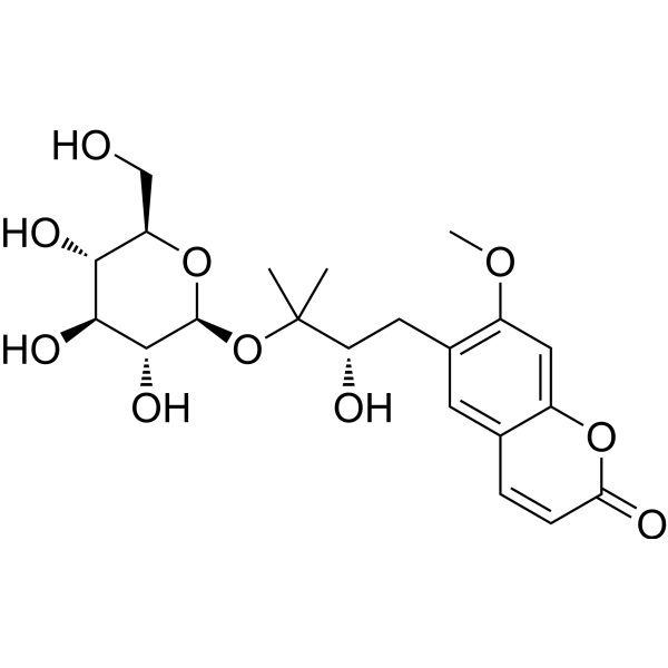 (S)-<em>7</em>-O-Methylpeucedanol 3′-O-β-D-glucopyranoside