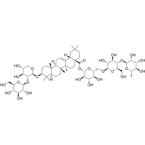 Flaccidoside III Chemical Structure