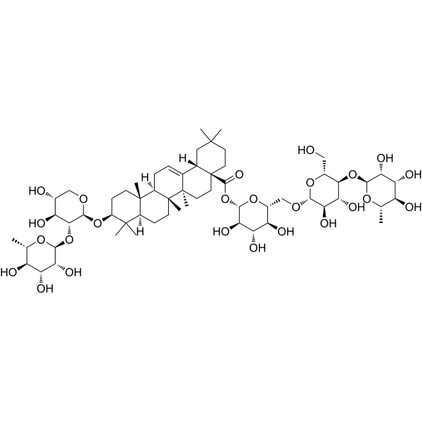 Flaccidoside II Chemical Structure