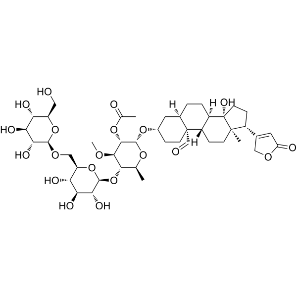 Acetylthevetin A Chemical Structure