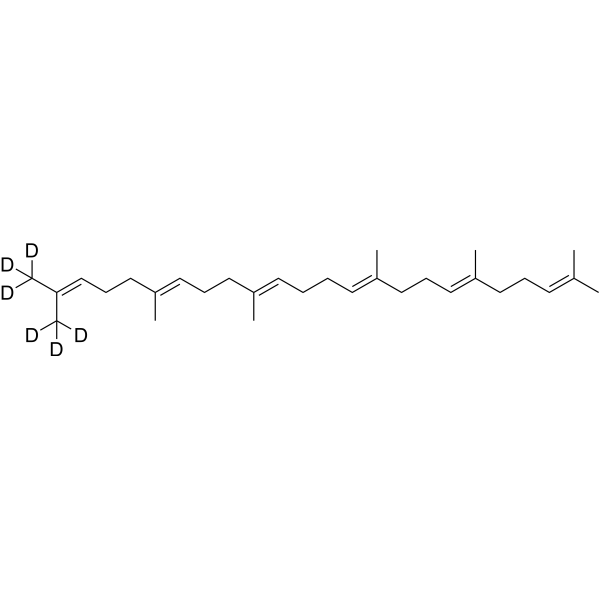Squalene-d<sub>6</sub> Chemical Structure