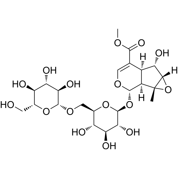 6′-O-β-D-Glucopyranosylphlorigidoside C Chemical Structure