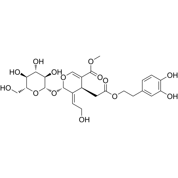 10-Hydroxyoleuropein Chemical Structure