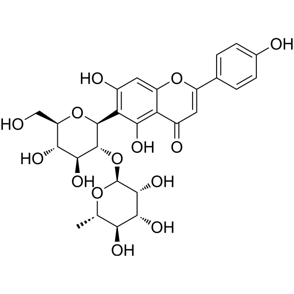 Isovitexin <em>2</em>′′-<em>O</em>-rhamnoside