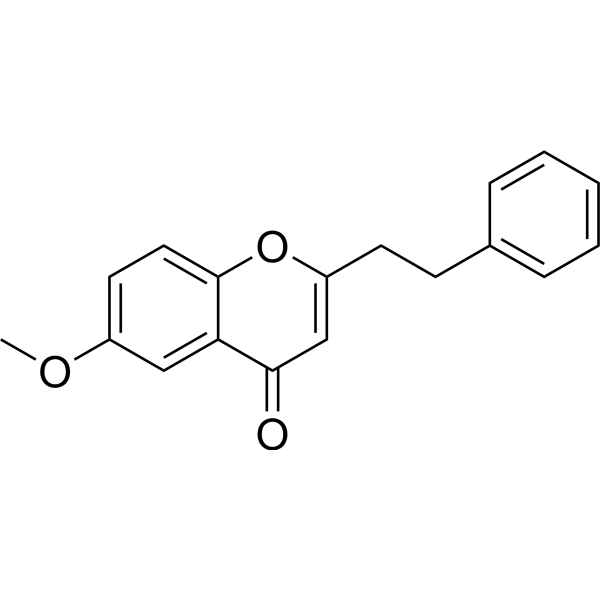 6-Methoxy-2-(2-phenylethyl)chromone Chemical Structure