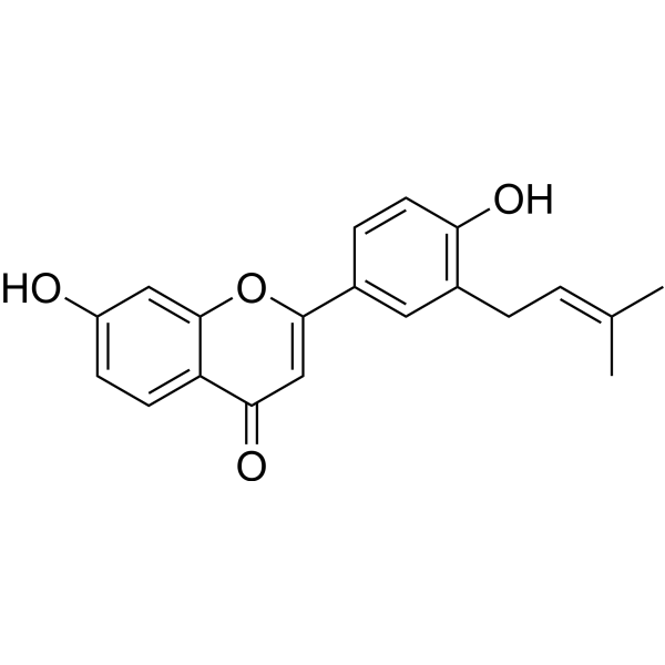 Kanzonol D Chemical Structure