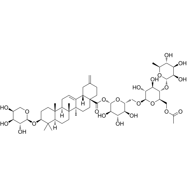 Ciwujianoside D2 Chemical Structure