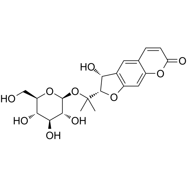 Smyrindioloside Chemical Structure