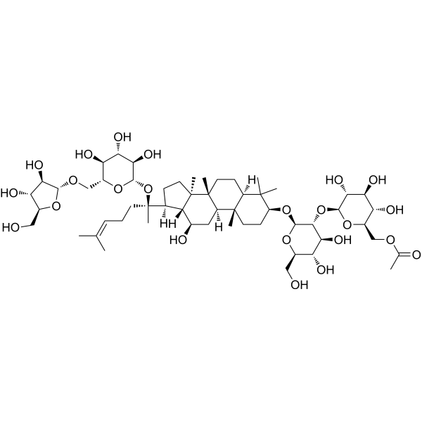 Ginsenoside Rs2 Chemical Structure