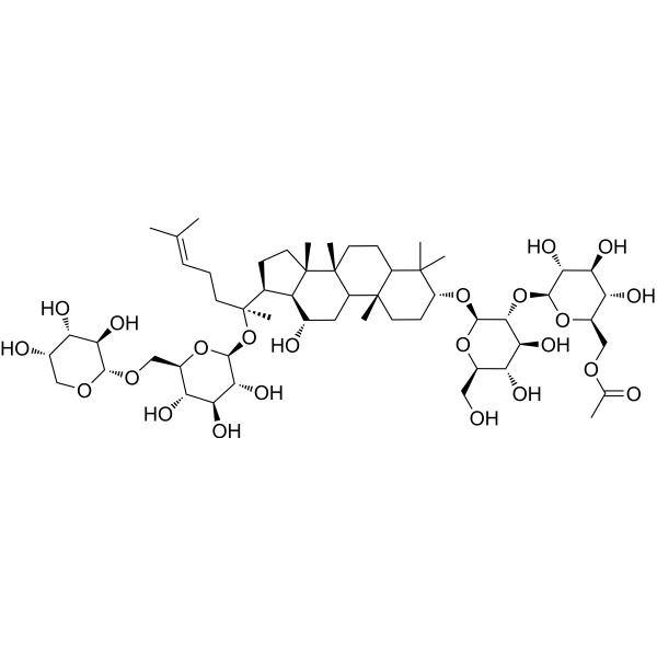 Ginsenoside Rs1 Chemical Structure