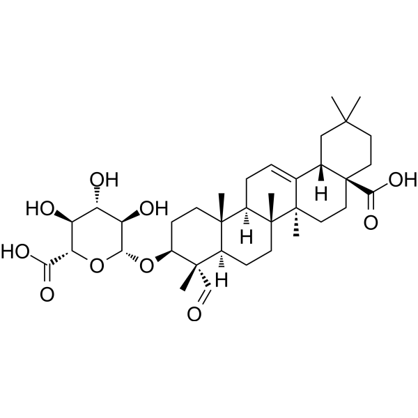 Gypsogenin 3-O-glucuronide Chemical Structure
