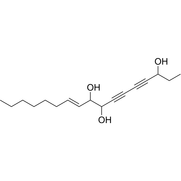 Isofalcarintriol Chemical Structure