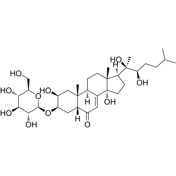 Ponasteroside A Chemical Structure