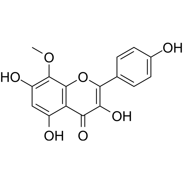 8-Methoxykaempferol Chemical Structure
