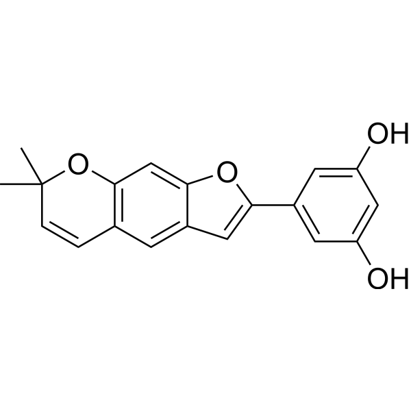Morunigrol C Chemical Structure