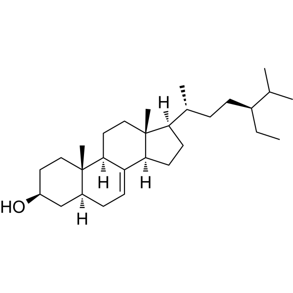 22-Dihydrochondrillasterol Chemical Structure