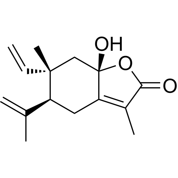 Hydroxyisogermafurenolide Chemical Structure