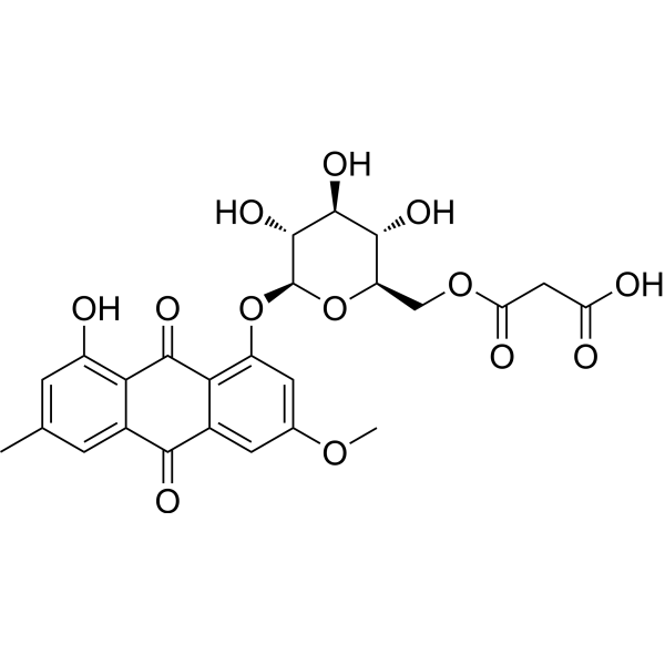 Physcion-8-O-(6'-O-malonyl)-glucoside