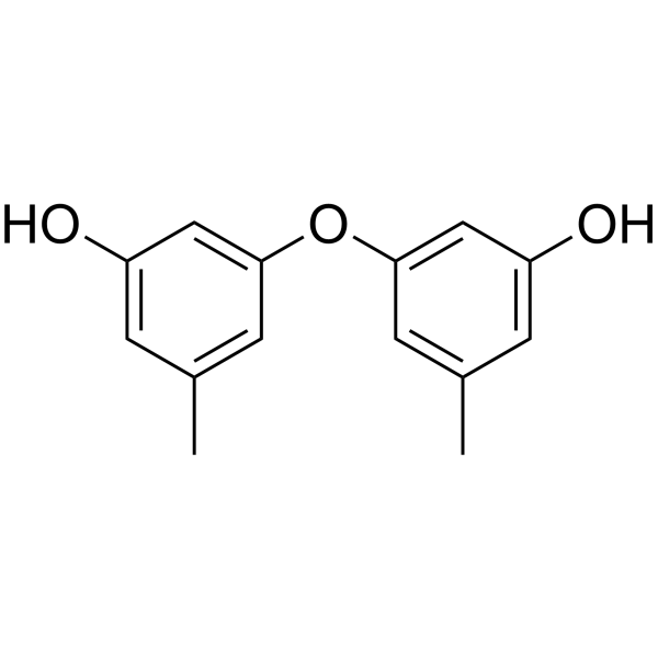 Diorcinol Chemical Structure