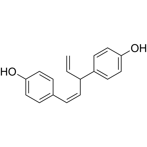 cis-Hinkiresinol Chemical Structure