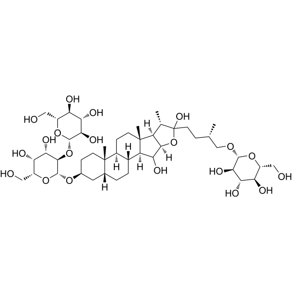 Anemarsaponin E1 Chemical Structure