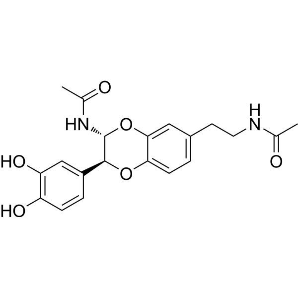 N-Acetyldopamine dimers B Chemical Structure
