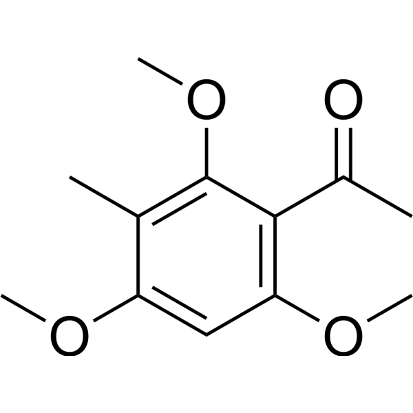 2′,4′,6′-Trimethoxy-3′-methylacetophenone Chemical Structure