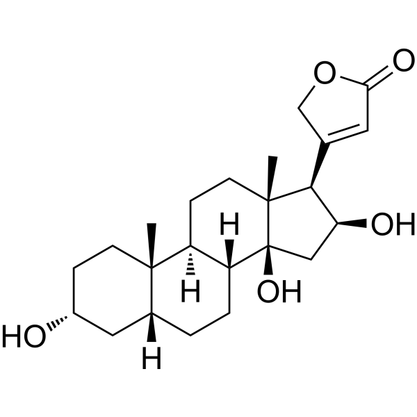 3-Epigitoxigenin Chemical Structure