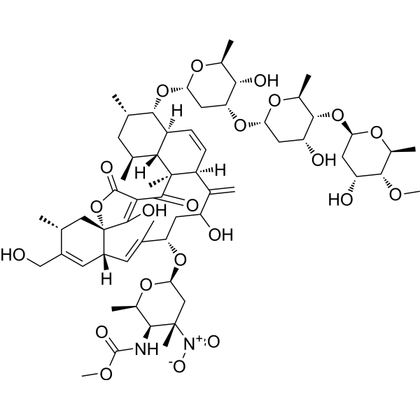 Lobophorin CR-2 構造式