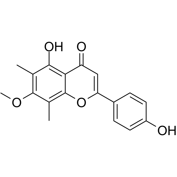 Sideroxylin Chemical Structure