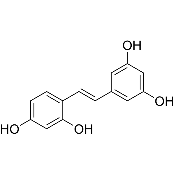 Oxyresveratrol Chemical Structure