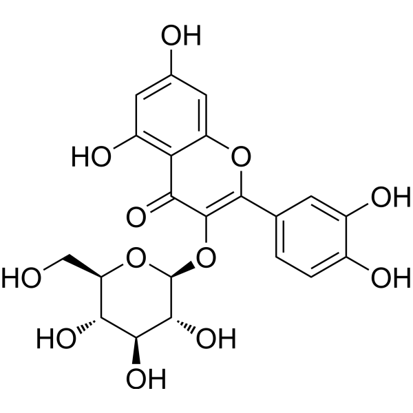 Isoquercetin Chemical Structure