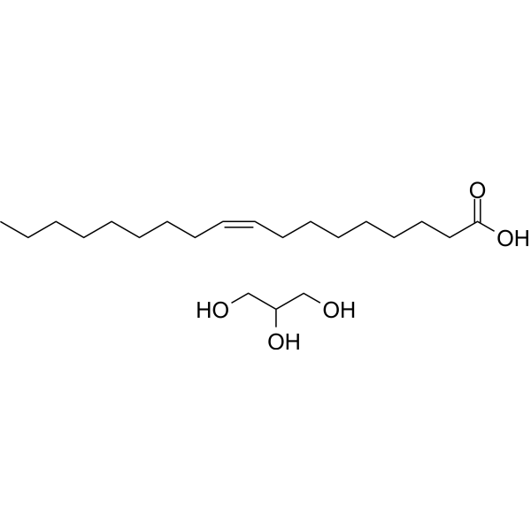 Glycerol Monoleate Chemical Structure