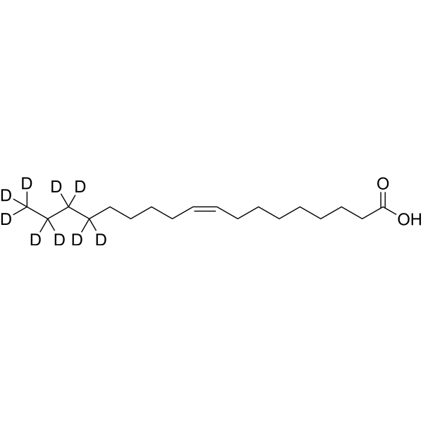 Oleic acid-d9 Chemical Structure