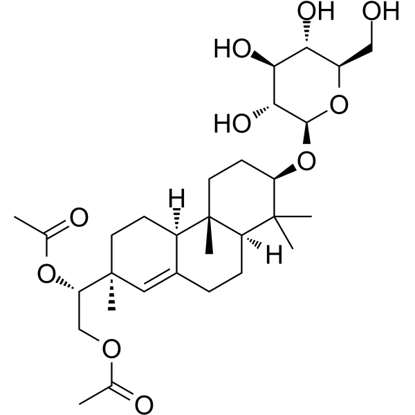 15,16-Di-O-acetyldarutoside Chemical Structure