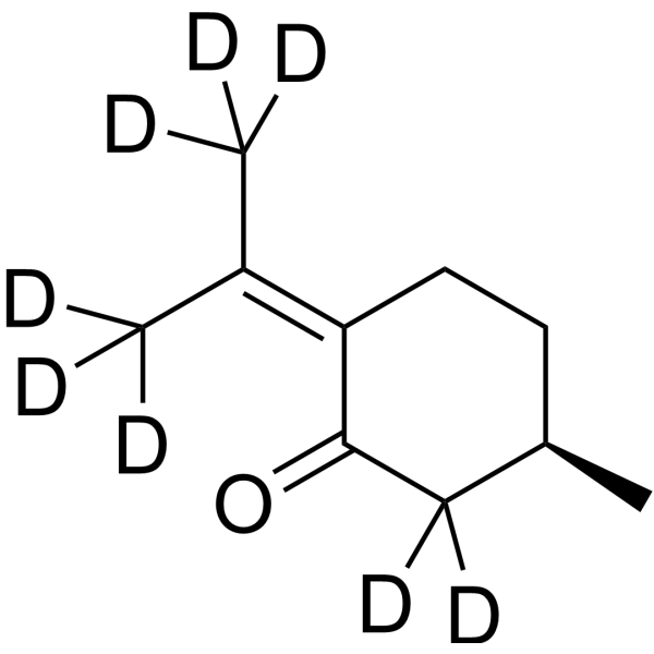 Pulegone-d<sub>8</sub> Chemical Structure