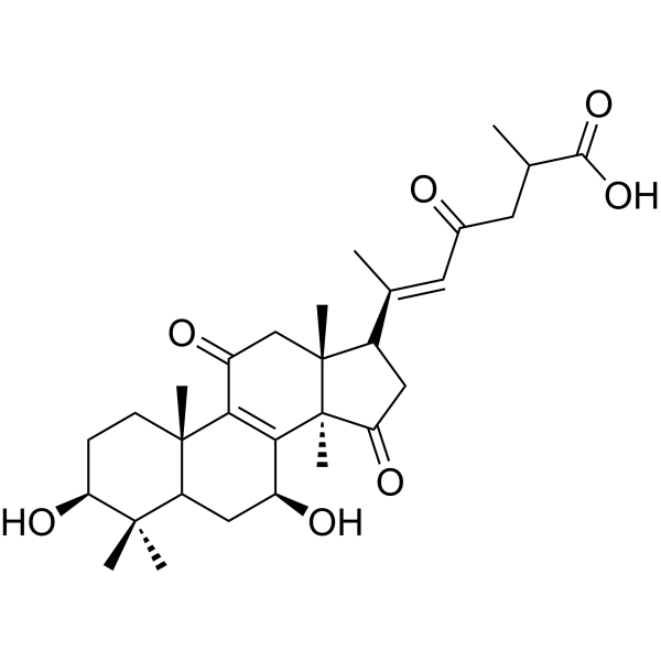 Ganoderenic acid B Chemical Structure