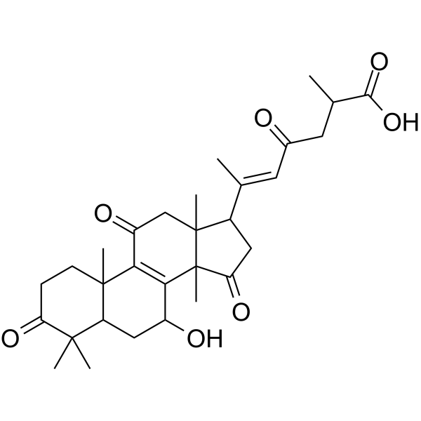 Ganoderenic acid D Chemical Structure