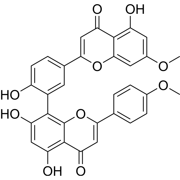 Podocarpusflavone B Chemical Structure