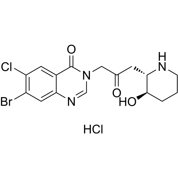 Halofuginone hydrochloride Chemical Structure