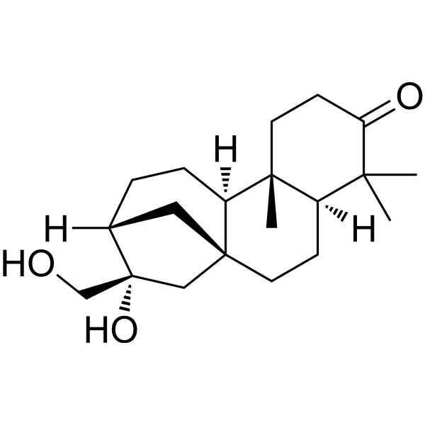 Ent-16α,17-dihydroxykauran-3-one Chemical Structure