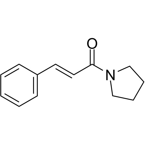 1-Cinnamoylpyrrolidine Chemical Structure