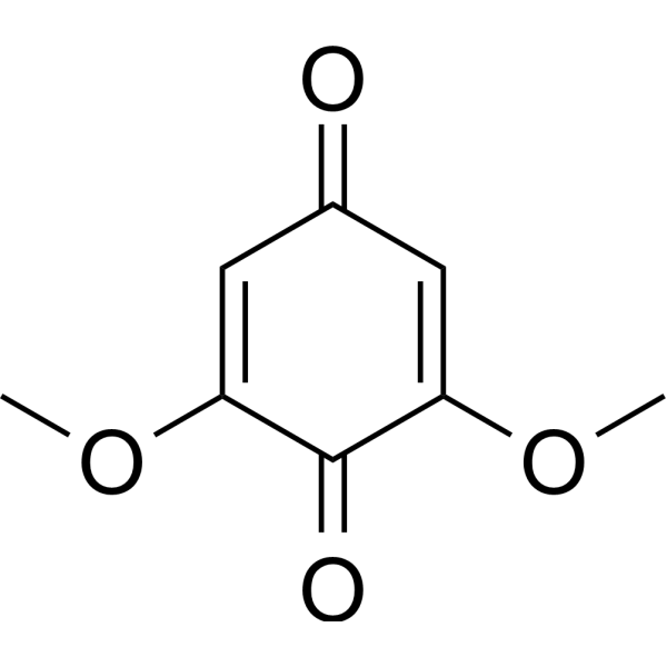 2,6-Dimethoxy-1,4-benzoquinone Chemical Structure