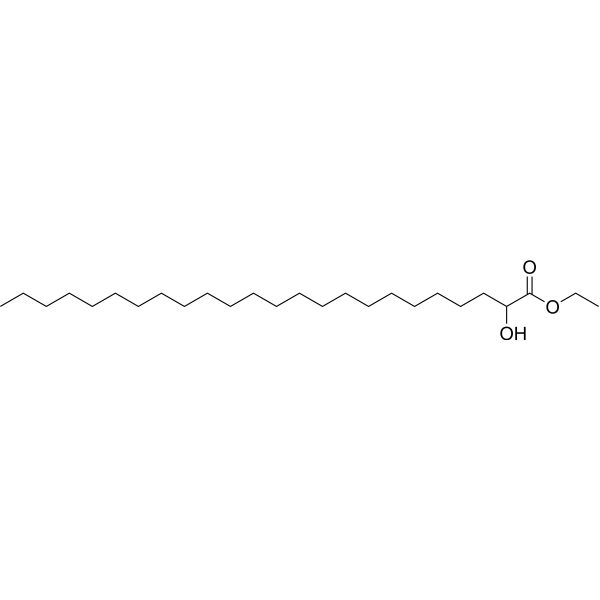 <em>2-Hydroxytetracosanoic</em> acid <em>ethyl</em> ester