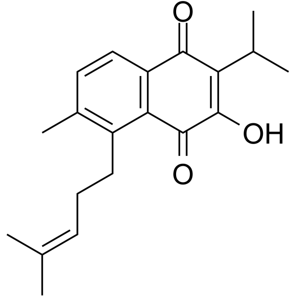 12-Hydroxysapriparaquinone Chemical Structure