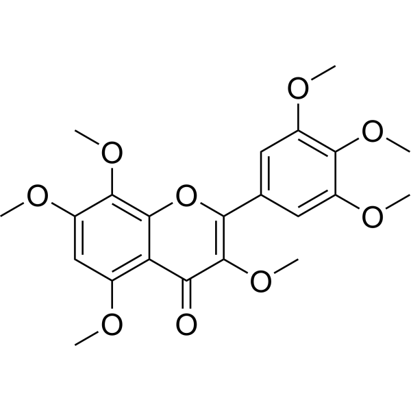 Hibiscetin heptamethyl ether Chemical Structure